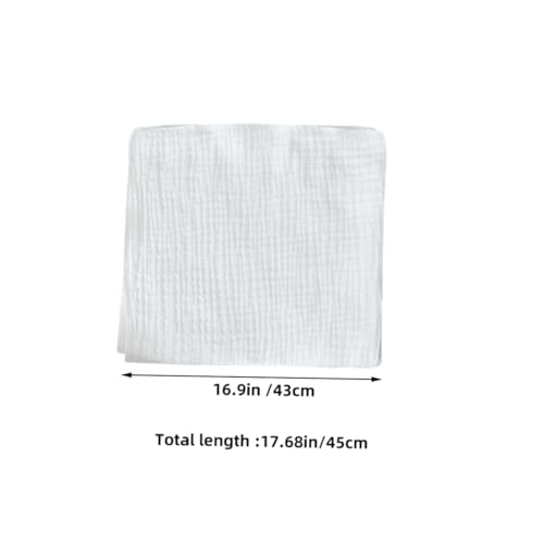 8pcs Muslin Burp Cloths for Boy Girl and Toddlers Soft Absorbent Washcloths Washable and Reusable Newborn Diapers for Spit-up and2