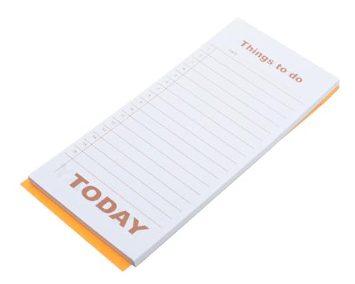 نوت بوك لتدوين قائمة المهام مصمم للتخطيط اليومي وجدولة الأهداف والمهام وتنظيم العمل من آبل، متعدد الألوان