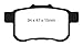 EBC Brakes DP21987 Greenstuff 2000 Series Sport Brake Pad