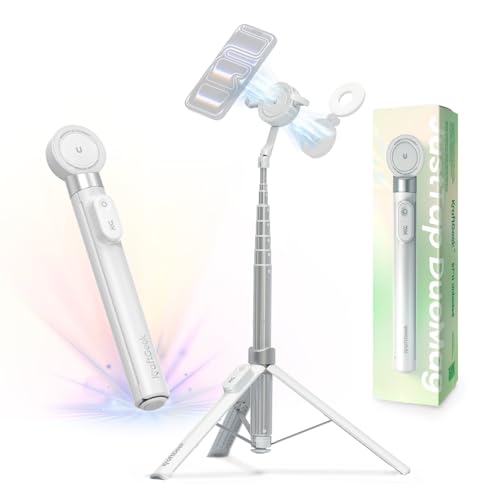 KraftGeek 67' Dual-Sided Magnetic Phone Tripod for...