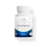 Pycnogenol - Antioxydant Cellulaire, Microcirculation & Peau - Extrait Pin Maritime des Landes - 50 mg - Titrage élevé 70% OPC - 60 Gélules (1 à 2 Gélules/Jour = 1 à 2 mois) - France - Dynveo