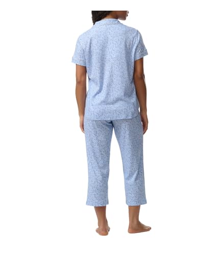 Image of Karen Neuburger Women's Short Sleeve Girlfriend Capri Pajama Set