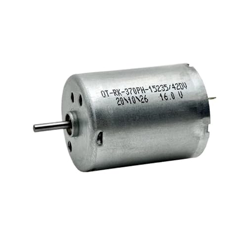 Moteur électrique 370 brosse en carbone 12V micro moteur rond de 24mm 9200 tr/min