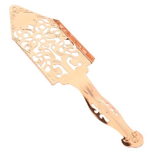 TOYANDONA Cuillère à Absinthe Acier Inoxydable Robuste avec Design Creux Goutte Pratique pour Bar et Cuisine Accessoire Multifonction pour Fontaine à Absinthe et Cubes de Sucre Fourniture