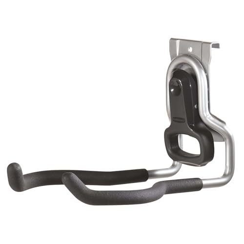 Image of Rubbermaid Garage FastTrack Power Tool Holder Satin Nickel Wall Mounted Storage System Holds up to 50 pounds for Home /Garage /Tool Organization