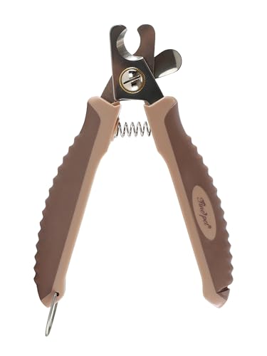 Vimfashi Dog Nail Clippers for Medium or Large Dogs Pet Nail Trimmers Pet Grooming Clippers with Safety Guard to Avoid Over Cutting M