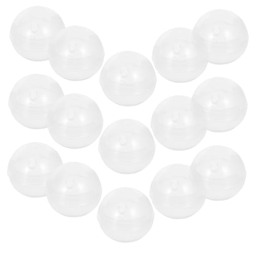 Garneck 20stücke Leere Kapseln Für Verkaufsautomaten Runde Transparente Mini Kapseln Für Partys Diy Dekoration Und Stabil Und Praktisch Für Überraschungen Und Preise