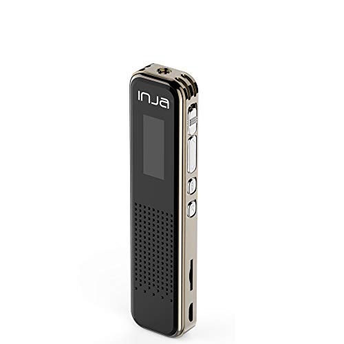 Injatek a9 digital voice recorder – 16 gb, dual mems noise canc…