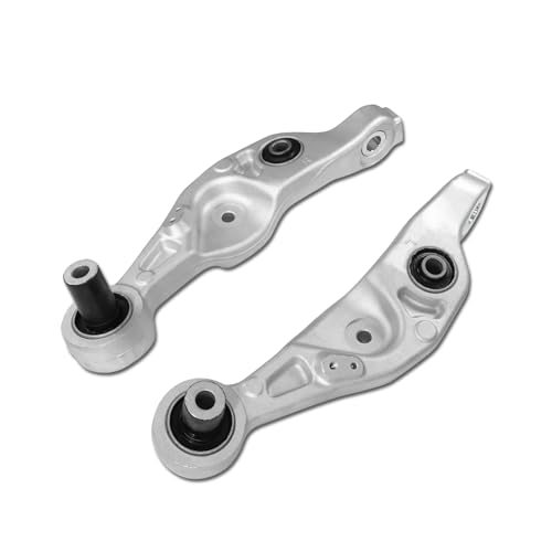 Frenzybro 2pcs Front Lower Rearward Control Arm w/Bushings Driver Passenger Side Suspension Kit Replacement for 2007-2012 Lexus LS460 RWD RK642208 RK642988 4864050070 4864050110