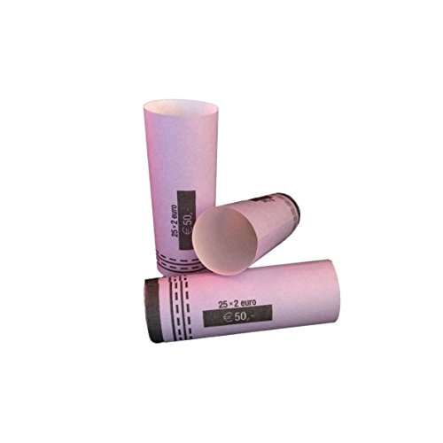 1600 x Münzhülsen für 25 x 2,00 € (violett)