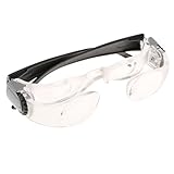 * 2.1X ampliación de la pantalla de televisión. Maximice su pantalla con gafas de TV especiales que hace que su pantalla de TV aparezca veces más grande.
