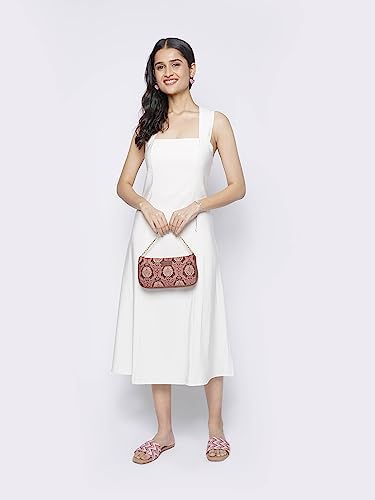 Image of ZOUK Baguette Bag | Crossbody Bags for Women | Women's Handbags | Stylish Sling Bag for Woman | Vegan Leather Evening Bag |Purse and Wallet