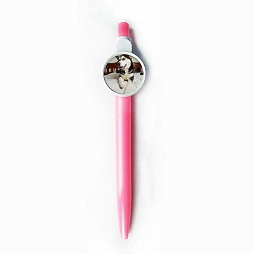 Stylo à bille husky rétractable contre les taches d'encre et la fatigue de la main
