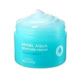 BEYOND Angel Aqua moisture Cream (5.1fl oz) - Instant Cooling, Hydrating, Soothing Lightweight Face Gel Moisturizer, Sleeping Mask. Korean Skin Care, Vegan. Cica, Hyaluronic Acid, Panthenol.