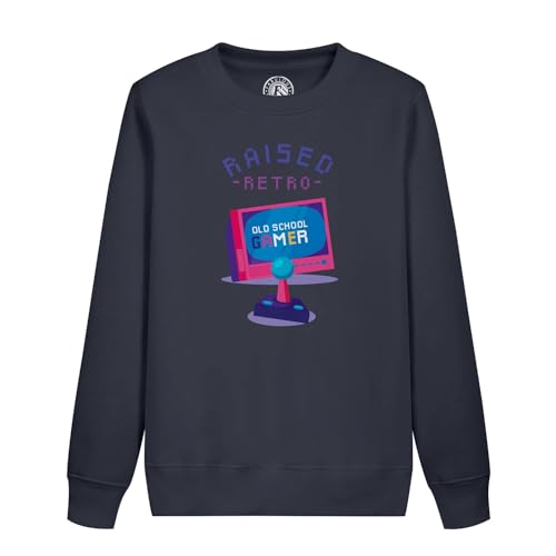 Sweatshirt enfant jeux video vintage vetement retro gaming arcade confortable