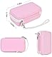 Kinderkamera Sofortbildkamera Tasche für CalineGam/für HiMont/für Korffe/für GREENKINDER/für Hangrui Instant Camera, Digitalkamera Schutzhülle Tragetasche Halter für Druckpapier (nur Hülle) -Rosa