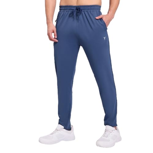 Image of TECHNOSPORT Men Mid Rise Regular Fit Active Track Pant - (MPOR15) Pack of 1