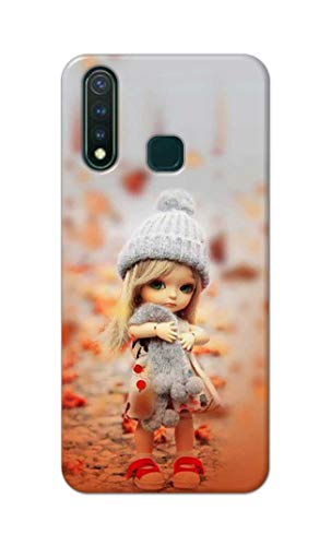 Image of PRINTFIDAA Doll Cute Girl Amazing Beauty Little Kid Child Playing Hard Back Cover for Vivo Y19 / Vivo U3 (6.53 inch) Back Cover -(P6) KAT1001