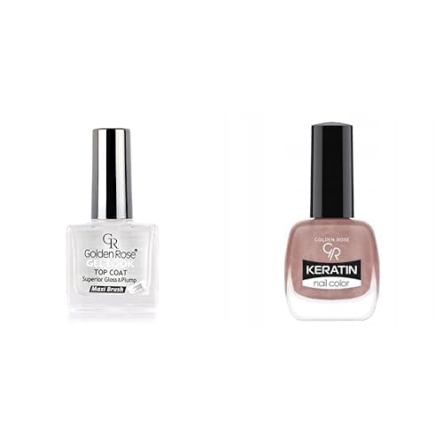 Golden Rose Gel Look Top Coat & Oje Seti