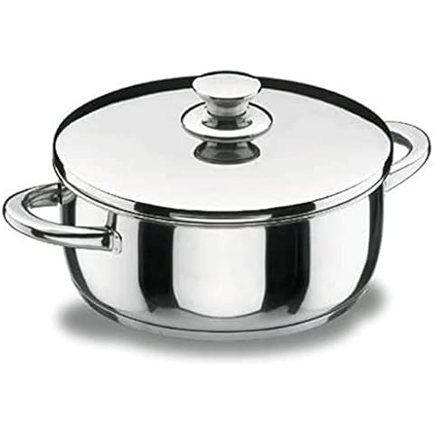 Lacor - 40028 - Cacerola Con Tapa Vitrocor 28cm Inox Cover