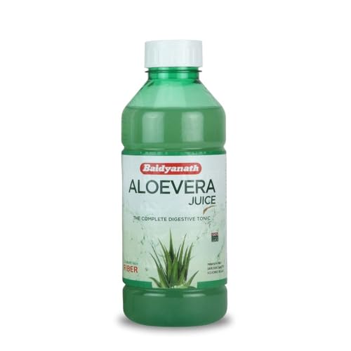 Image of Baidyanath Aloe Vera juice with Pulp, All Natural tonic for Immunity, Better digestion and Glowing Skin, 1000 ml