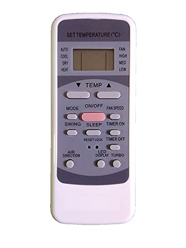 Image of EHOP R51M /CE Compatible Remote for Voltas AC VE-12 (Please Match The Image with Your Old Remote)