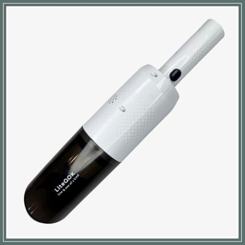 Image of Mini Design Portable Wireless Handheld Vacuum Cleaner for Car and Home- White