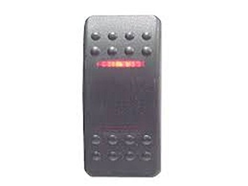 New MARPAC Marine Boat Illuminated Contura Rocker Switch On-Off-On, DPDT 7-0544