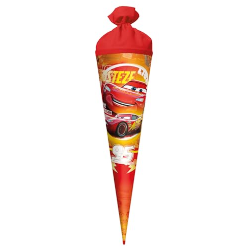 Sac à sucre Disney Pixar Cars ROTH de 70 cm avec fermeture en feutre pour la rentrée