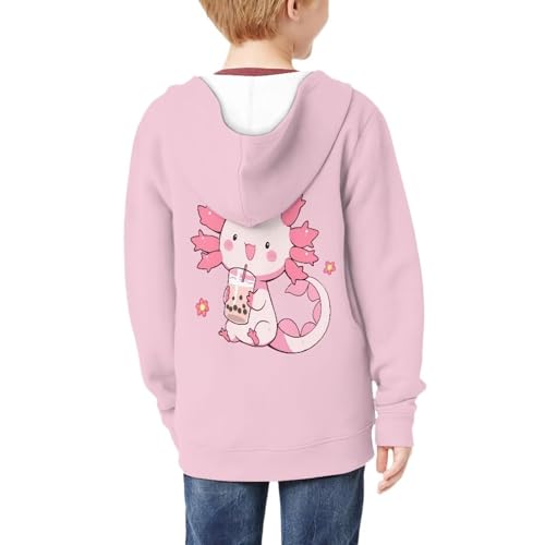 Belidome Kids Hoodie Zip Up for Boys Girls Atheltic Sweatshirt Jacket Size S-XL Soft Lightweight with Hooded and Pocket4