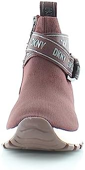 DKNY Women's Slip-on Knit Sneaker, Bordeaux, 7.5 | Image 7