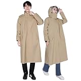 [HINOKAZE] レインコート 自転車【通気性メッシュ・100DTPU膜超防水】 レインコート レディース レインウェア カッパ リュック対応 ポンチョ メンズ 自転車 反射テープ 軽量 通勤通学 防風 男女兼用 梅雨対策 収納袋付き 取り外し可能なフード