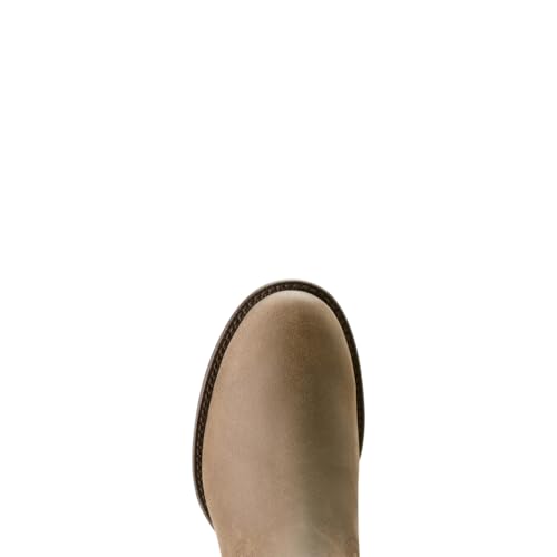 ARIAT Men's Booker Ultra Round Toe Western Boot, Brown Bomber, 133