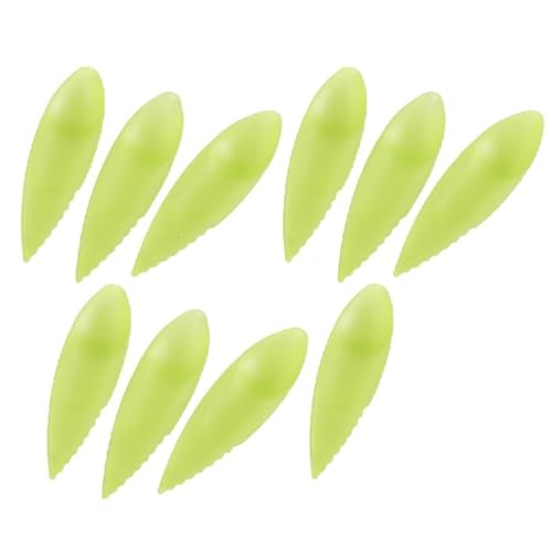 10 unidades de cuchara de plástico de kiwi para pelar frutas, cortador de pelador para utensilios de cocina, pelador de kiwi, cuchara, cuchara de plástico