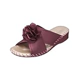 [パンジー] 9473 室内履き ルームシューズ レディース スリッパ サテン地 M パープル