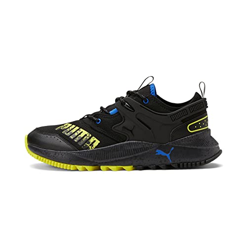 PUMA Men's Pacer Future Trail, Puma Black-puma Black-yellow Glow, 10.5