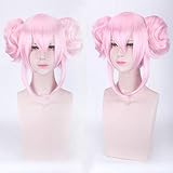 HBYLEE - Peluca de cosplay para FGO Koyanskaya Game Fate Grand Order Pink Short Hair [color: rosa]