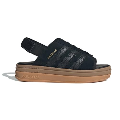 [�A�f�B�_�X] GAZELLE BOLD SANDALS �K�[�� �{�[���h �T���_�� HQ4688 (Core Black, ���{�̌C�̃T�C�Y���@, ��l, ���l, 25.5 cm)