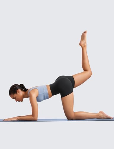 crz yoga womens butterluxe biker shorts 43939 - high waisted booty workout volleyball yoga spandex