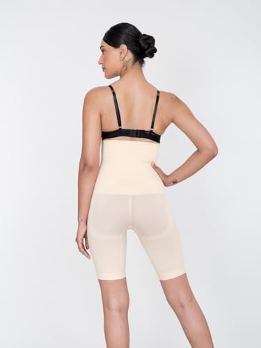 Image of Shapercult Tummy Tucker Shaper Shorts for Women, High Waist Shapewear with Anti Rolling Strips, Comfortable, Seamless Body Shaper for Women (Sizes : S to 8XL)