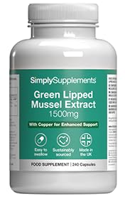 Green Lipped Mussel Capsules 1500mg