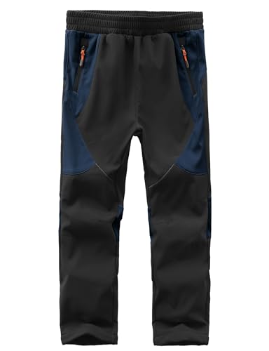 HFDWYJ Schneehose Kinder Softshell Hose Kind Skihose Jungen 158...