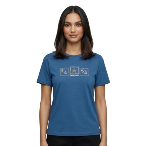 Image of NOBERO 100% Cotton T-Shirts for Women Stylish | Regular Fit | Graphic Printed T Shirts for Women 180 GSM Combed Cotton | Crew Neck Half Sleeve
