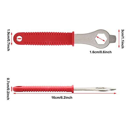 Bike Crank Extractor, Arm Remover and Bottom Bracket Remover Tool, Bike Repair Crank Remover Wrench Handle Spanner - Image 2