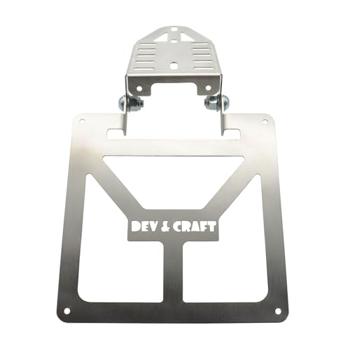 🏍️ Modelli Compatibili: Adattabile a tutte le cilindrate con codino stretto con due piccoli fori sul codino (Targa dal 125cc in poi)