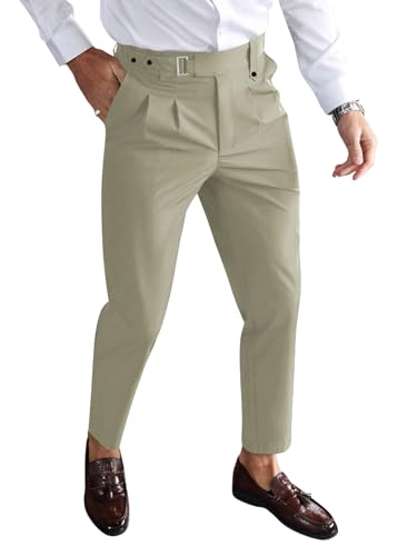 TAGDO® Men's Solid Colour Pant with Pocket || Casual Trosuer || F...