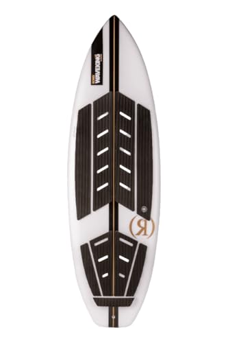 Ronix Flyweight - Wave King Surfer - White/Black/Gold - 5'7 Wakesurf Board