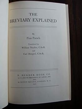 Hardcover The breviary explained Book