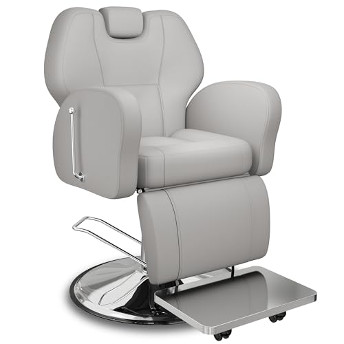 Baasha Heavy Duty Reclining Barber Chair