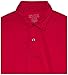 Nautica Boy's School Uniform Sensory-Friendly Short Sleeve Performance Polo, Red, 5